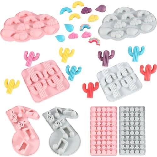 Food Grade Cake Decoration Accessories Silicone Mold Chocolate Mold For Candy Baking Supplies Non-stick Fondant Cake Mold