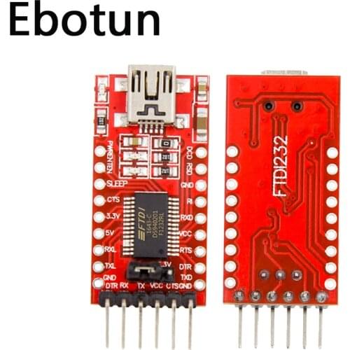 FT232RL FTDI Mini USB to TTL Serial Converter Adapter Module 3.3V 5.5V FT232R Breakout FT232RL USB to Serial Mini USB to TTL