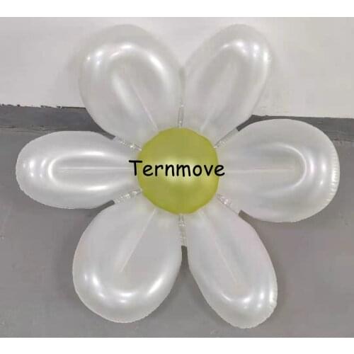 Pvc inflatable pearl Flower Balloon SWedding Birthday Party Holiday Mothers Day shopping window Decoration Inflatable Air Ball