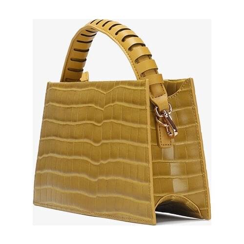 Luxury Women Bags 2021 Brand Designer Genuine Leather Satchel Bag Fashion Handbags Ladies Simple Shoulder Armpite Bag