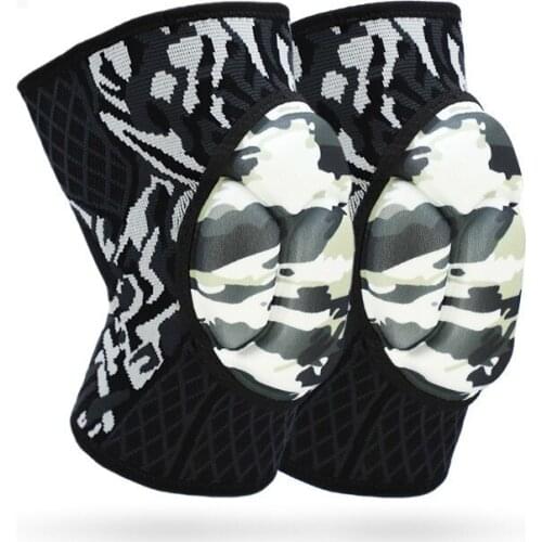 2PCS Sports Thickening Knee Pads Sponge Crashproof Basketball Volleyball Kneepad Knee Brace Support Dance Yoga Kneecap Protector