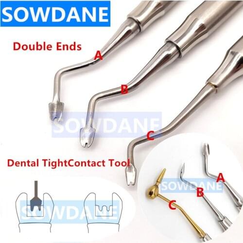 Dental TightContact Tool Contact Former for achieving tight and large proximal contacts Dental Composite Filling Instrument