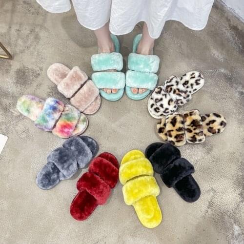 Soft Bottom Home Slippers Women Leopard Print Indoor Floor Slippers Non-Slips Shoes For Bedroom House Woman Slippers Warm Shoes