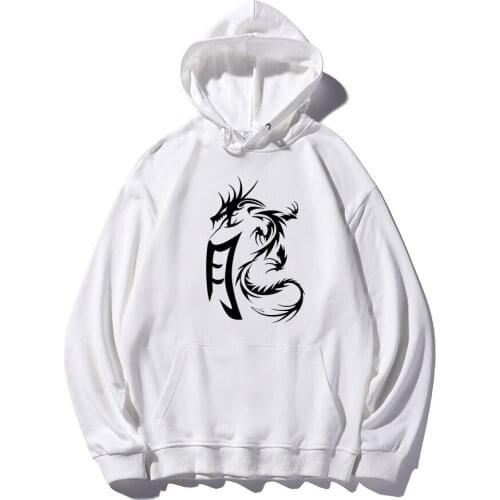 Men Women Sweatshirts Dragon Harajuku Hip Hop Hoodies Male Fashion Cool Printing Streetwear Outwear Big Size 5XL Sweter Oversize
