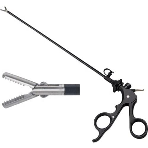 Tonglu CE ISO Approved reusable laparoscopic monopolar blunt nose grasping forceps