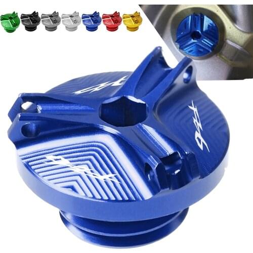 For Yamaha FZ6 FAZER Fz6 2004 2006 2007 2008 2009 2010 2011 2012 Motorcycle Aluminum Engine Oil Filter Cup Plug Cover screws
