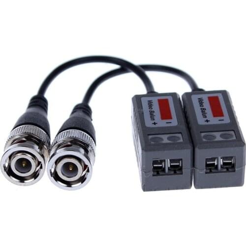 10Pairs CCTV Accessories CCTV Video Balun Transceiver Twisted BNC Passive Transceivers UTP Balun BNC Cat5 CCTV UTP Video Balun