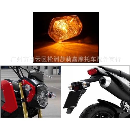 2013 2014 2015 Brand original Parts Motorbike Light Moto Indicator Flashing For Honda MSX125 MSX 125 Motorcycle Amber Lamp