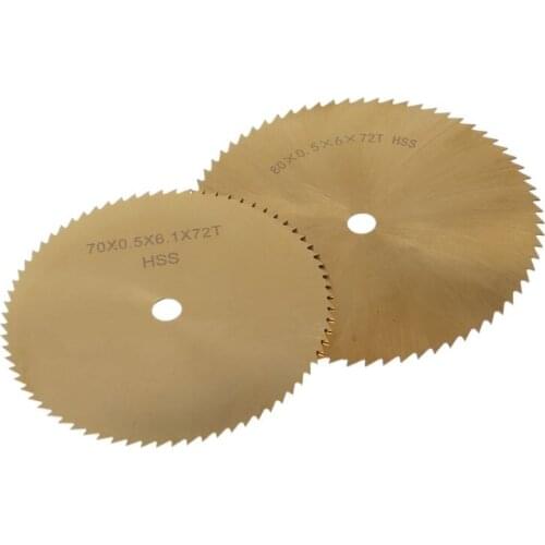 70/80mm HSS Circular Saw Blade Metal Woodworking Plastic Cutting Grinding Disc