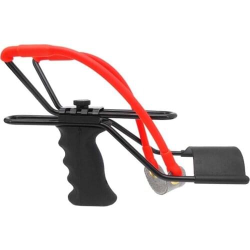 ABS Outdoor Games Powerful Slingshot Catapult Wrist Brace Support Shot Catapult Bow Catapult Hunting Slingshot Archery Bow