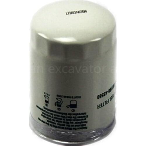 Free shipping HH166-43560/V3600 filter diesel filter element generator set fuel filter for Kubota 888 988 1008 harvester parts