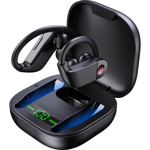 TWS Wireless Earphones Business Bluetooth-compatiable Headphone Noise Canceling Sport Waterproof Headset Earbuds with Microphone