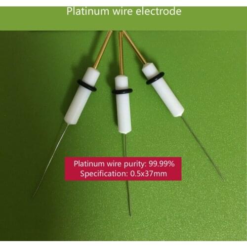 Platinum wire electrode, electrochemical contrast electrode, auxiliary electrode. Specification: 0.5x37 mm, 1.0x37 mm