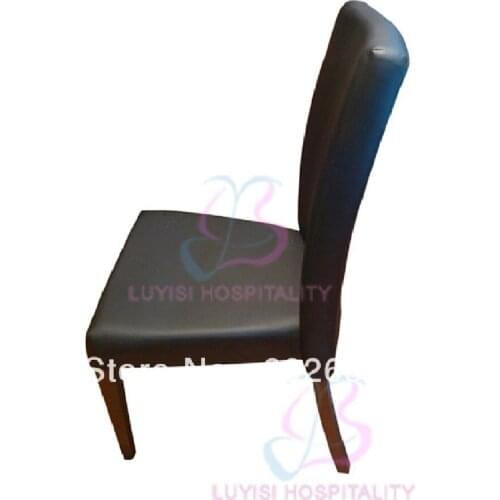 Hot sale Quality upholstered Aluminum dining chair LUYISI97045