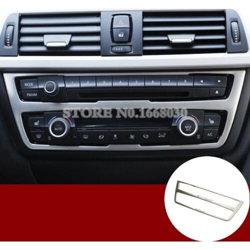 Interior Centre Console CD Pannel Cover Trim For BMW 3 4 Series F30 F31 F32 F34 2013-2018 Car Accessories Car Trim Car Styling