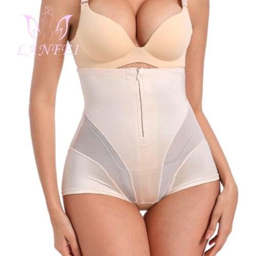LANFEI Seamlsee Body Shaper Panties High Waist Trainer Butt Lifter Enhancer Underwear Women Slimming Cinchers Shapewear Faja