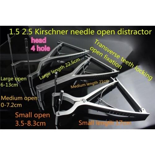 Medical orthopedic instrument 1.5 2.5 Kirschners pin opener Ankle Knee joint Kirschner needle distractor wire Retractor forceps