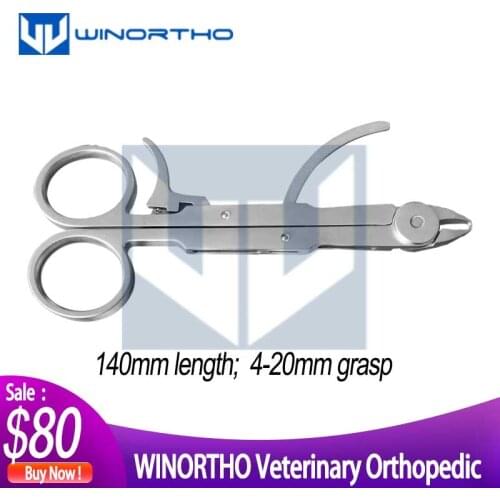 Fine touch multifunctional bone holding forceps for animal clinic veterinary orthopedic surgical instrument pet tools reduction