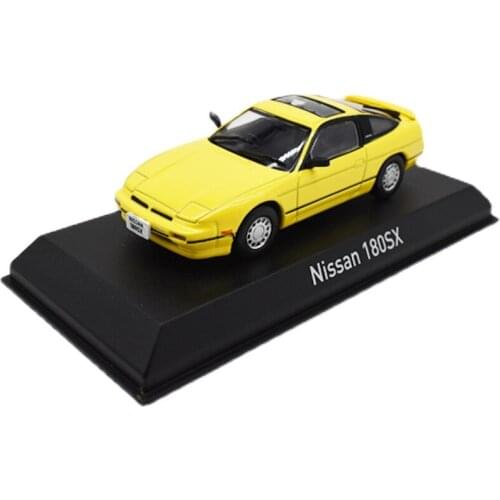 Nissan180sx Diecast 1/43 Scale Model Cars Ambulance Alloy Simulation Mini Toys Adult Collection Gift Static Display Boy