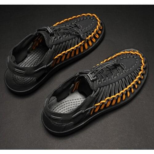 Mens Footwear Sandals Men Summer Sandals For Mens Size 44 In Shoes Slippers Sandal Roman Sandalhas Masculina Mens Gladiator