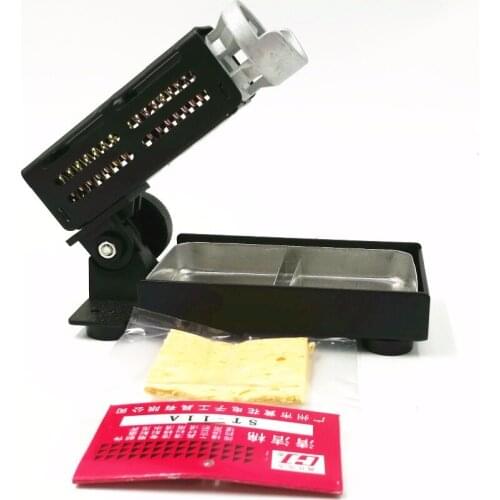 High Quality ST-90 Soldering Iron Support Stand Station Metal Base With 1 Sponge