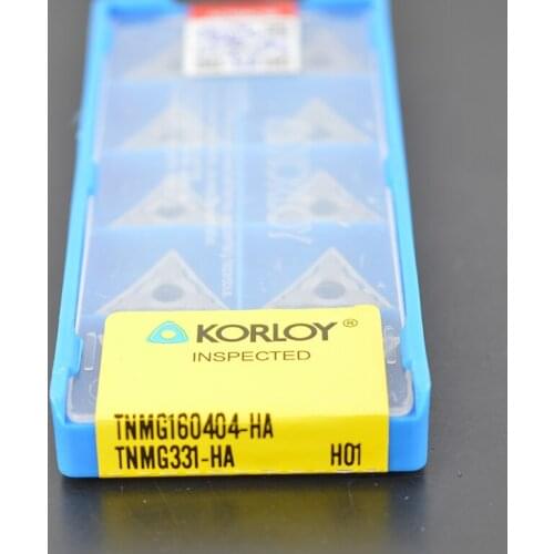 High Quality Finish for Aluminum TNMG160404-HA H01 10pcs
