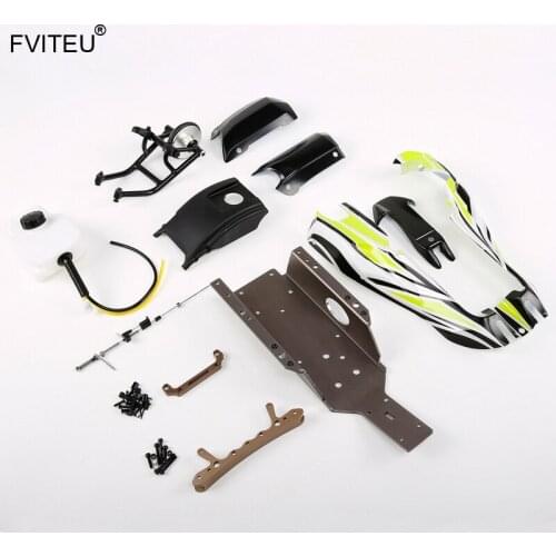 FVITEU Q-BAJA refitted kits 1 (for original baja without plastic roll cage) For 1/5 Rovan RC CAR PARTS