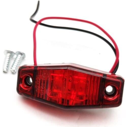 8 Pcs x LED Car Light ABS 0.5W 12V Can Be Used As Side Marker Light And Headlights