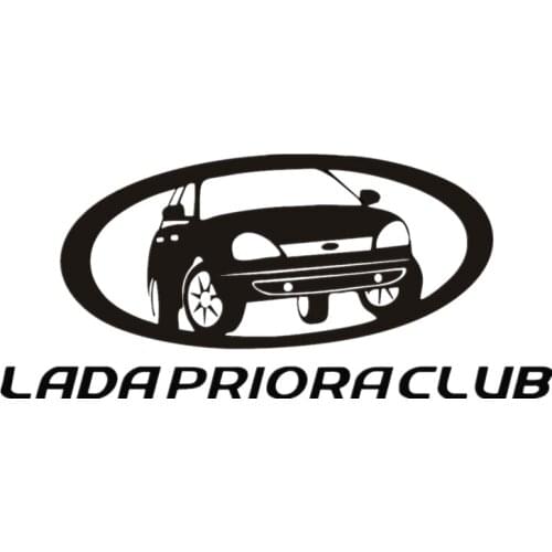 Three Ratels TZ-768 8.9*20cm 1-5 pieces LADA PRIORA CLUB car sticker auto sticker car stickers removable