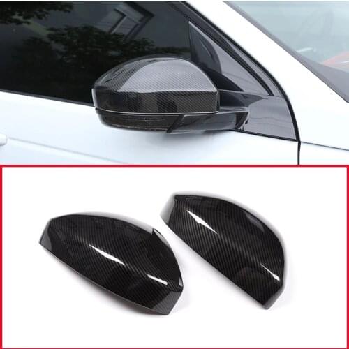 Car Side Rear View Mirror Cover Trim Caps ABS Chrome For LandRover Discovery Sport Range Rover Velar Evoque Exterior Accessories
