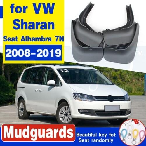 High-quality plastic Mud Flaps Splash Guard Fender for 2012-2017 Volkswagen Sharan car styling
