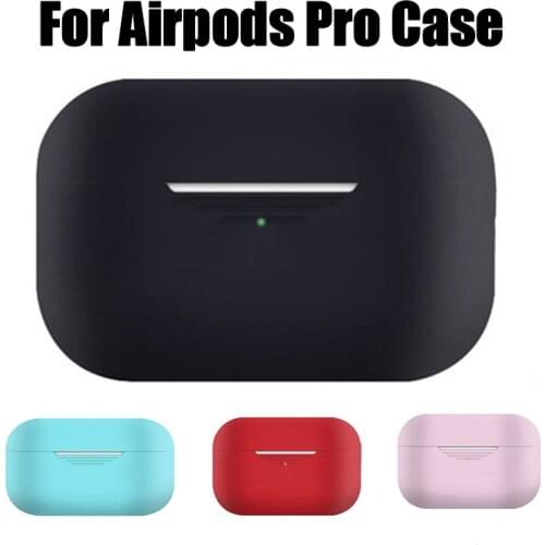 For Airpods Pro Case Wireless Bluetooth Silicone Headphone Case for Apple Airpods Pro Cover Air Pods Pro 3 Earphone Case Fundas