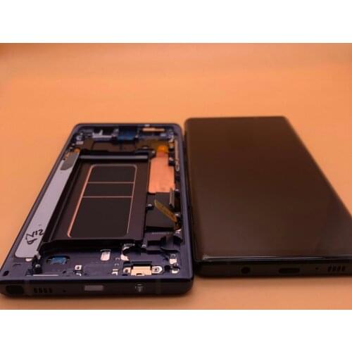 NO Burn Shadow ORIGINAL 6.4'' LCD Display with Frame for SAMSUNG GALAXY Note 9 Note9 N960D N960F Touch Screen Digitizer Assembly