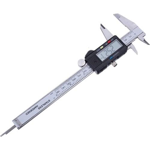 6 Inch 150mm Electronic Mini Digital Caliper Micrometer Guage Ruler