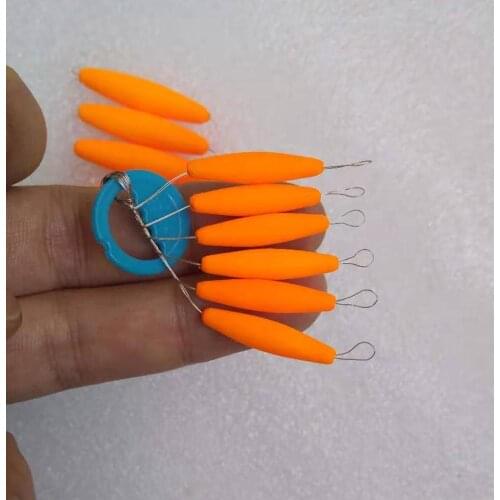 B5/B2 Fluorescent Fishing Float Seven Star Float Beans Mini Floater Bobber Pesca Float Fishing Tackle Accessories 1Set