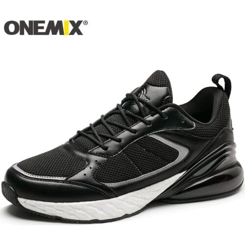 ONEMIX Sneakers for Men Winter Autumn Running Shoes Breathable Damping Cushion EVA Soft Midsole Outdoor Jogging Sneaker Shoes