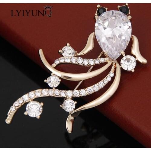 LYIYUNQ White Brooches For Clothes
