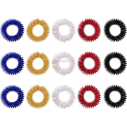 10pcs Finger massager massage Ring Health Care Set Home Use Health Care Tools Acupressure figure Massager Relax Finger Hand Care