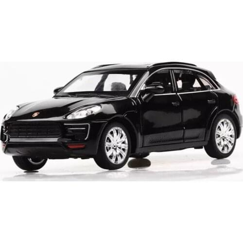 1: 32 car model caryan Macan car model simulation toy car childrens boy toy return car childrens birthday gift