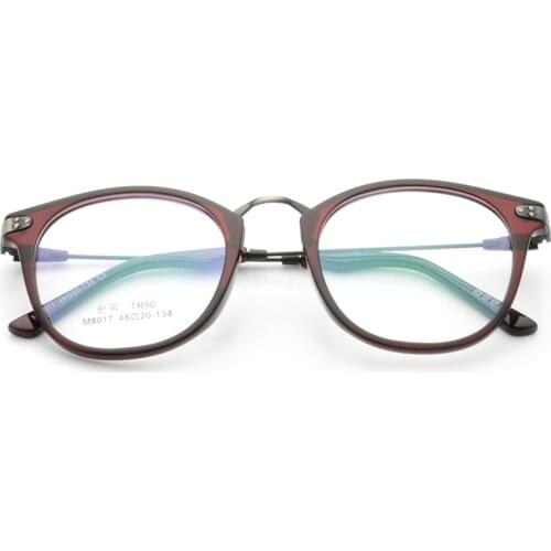 New TR90 Material fashion Trend design Plain glasses Can Fit For Myopia Lens Drop Shipping Wholesale