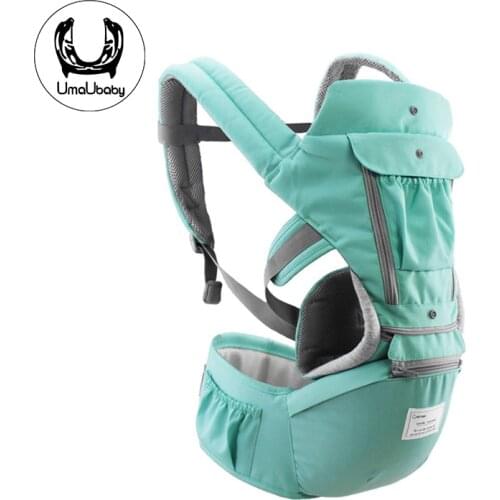 UmaUbaby Baby Carrier Multifunctional Infant Waist Stool Environmentally Materials Newborn Comfortable Travel Breathable Sling