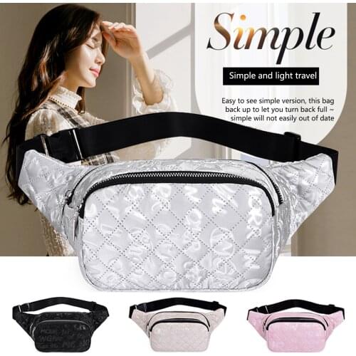 Women Waist Bag Ladies new Designer Canvas Fanny Pack Fashion travel Money Phone Chest Banana Bag Female Bum Belt Bags