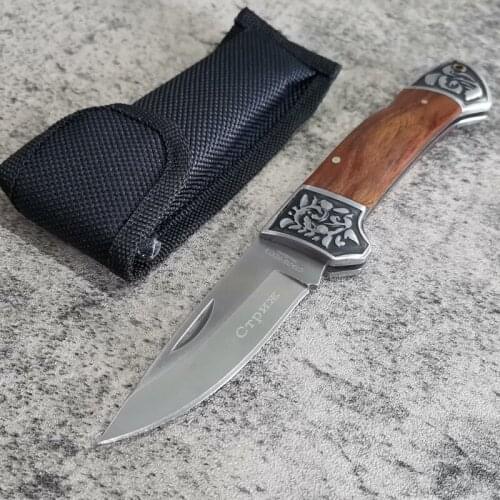 High Quality Damascus steel folding knife High quality Pocket knives Tactical survival tool folder blade 440C steel EDC Knife