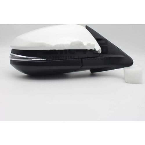 High Quality Brand Electrically Folding +Heat Outside Rearview Mirror Assembly For Toyota Highlander 2015 2016 2017 DB0112