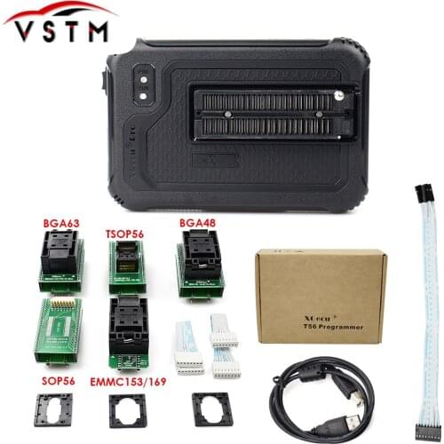 XGecu T56 Programmer 56 Pin Drivers ISP Support 20000+ ICs for PIC/NAND Flash/EMMC TSOP48/TSOP56/BGA48/63/64/100/153/162/211