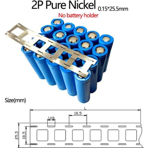 1Kg Pure Nikkel Band 2P 0.15*25.5 Mm Hoge Kwaliteit Zuiverheid Nikkel Strip Lithium-Ion Ni plaat Nikel Voor Li 18650 Roest Niet