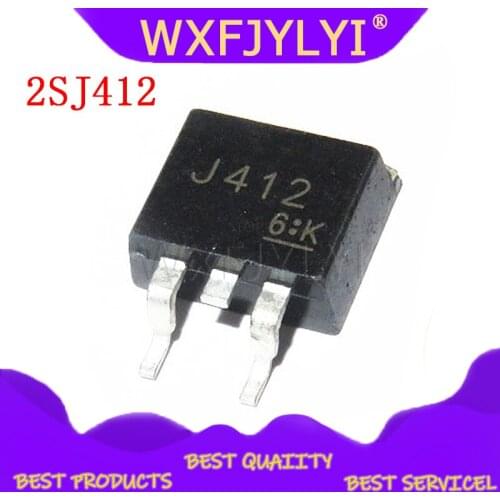 5pcs/lot 2SJ412 J412 TO-263 high-speed high current switching DC-DC converter and the motor drive delay new original