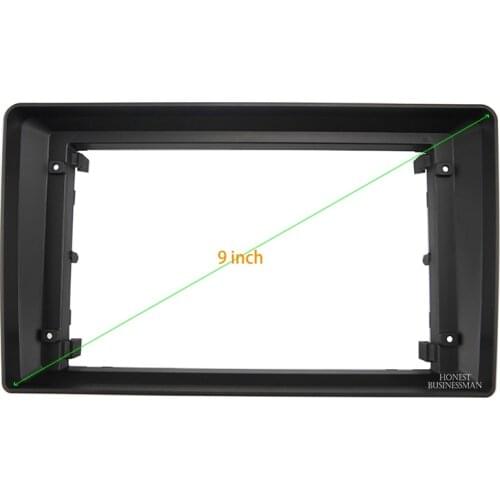 9 INCH Car Audio Frame GPS Navigation Fascia Panel Car dvd Plastic Frame Fascia is suitable for 2004-2007 VOLKSWAGEN BORA