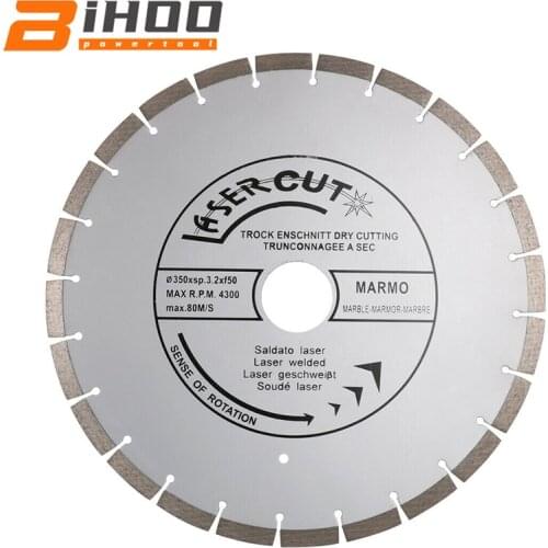 350mm Diamond Saw Blade Cutting Disc Bore 50mm for Cutting Blade Wheel Saw marble Brick Concrete Stone Thickness 4mm