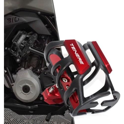 For YAMAHA TENERE XT660Z TENERE xt660z tenere High quality CNC Aluminum Water cup Holder Motorcycle ccessories Bottle Cage